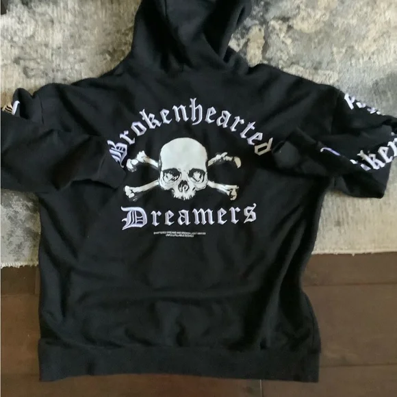 Zumiez | Jackets & Coats | Brokenhearted Hoodie All Black Mens